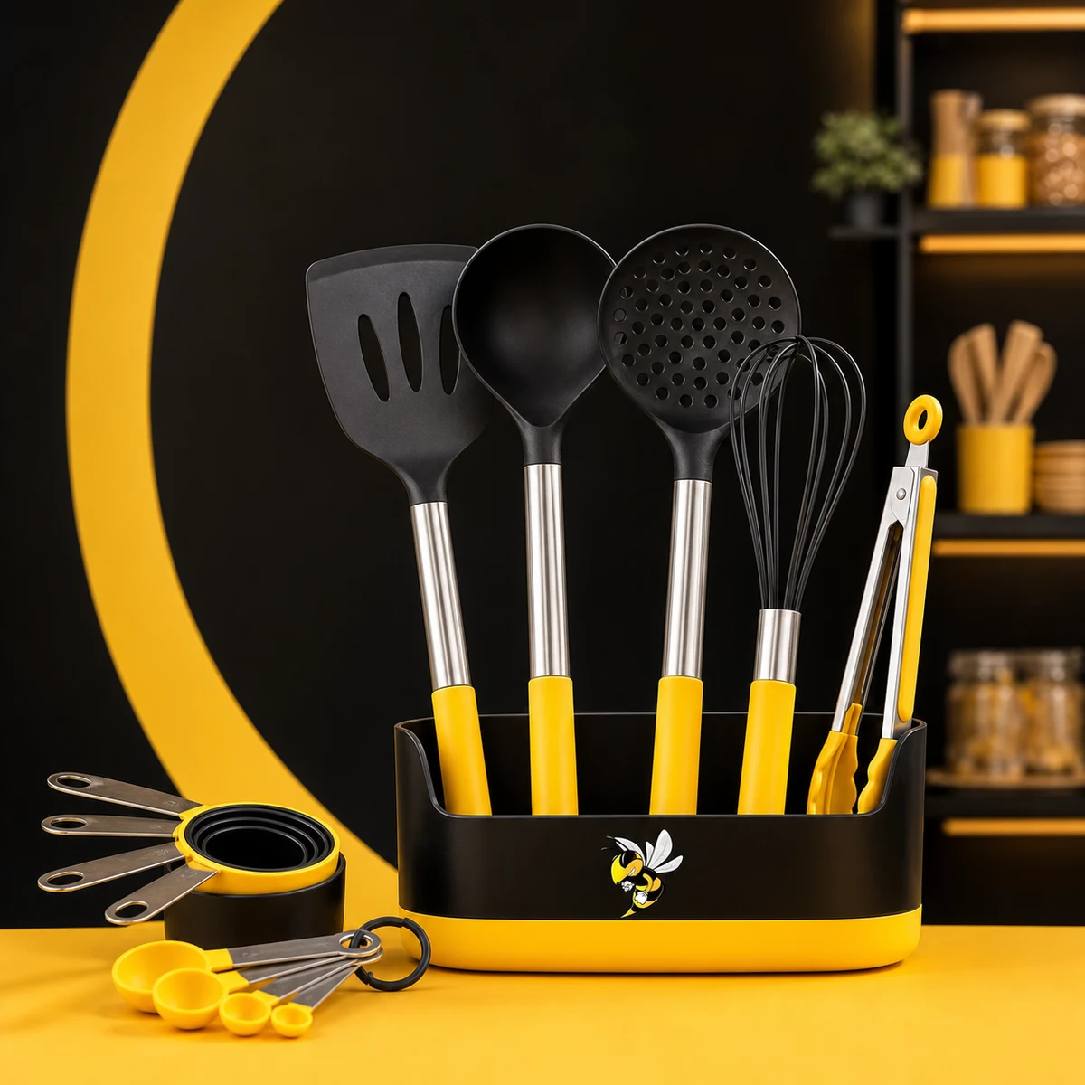 Kit de Utensílios para Cozinha — 12 Peças